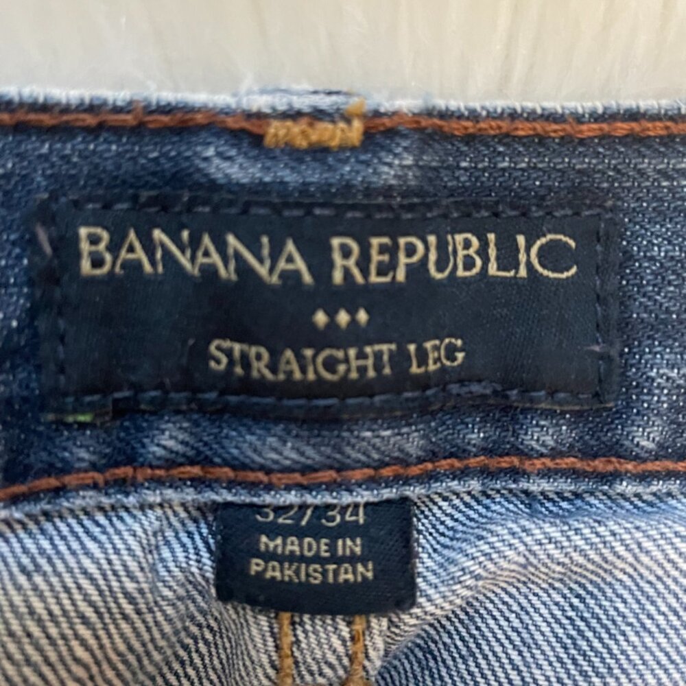 Banana Republic Factory Straight Leg 32W 34L - Picture 3 of 15